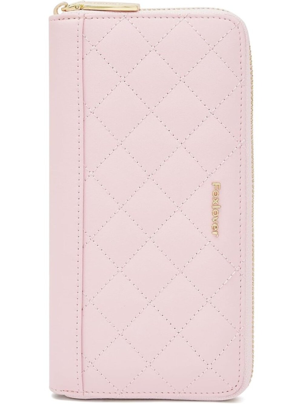 Genuine Leather Clutch Wallet for Women - Stylish Zipper Closure, Chic Design